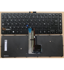 Bàn phím Laptop Toshiba A40-C, R40-C R30-B (ZIN LED - Chuột)